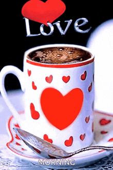 Love You Love GIF - Love You Love Love Coffee GIFs