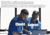 gabriel accidentalmente desinstalou o lol do computador chueri gabriel meme