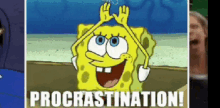 Spongebob Procrastination GIF - Spongebob Procrastination GIFs