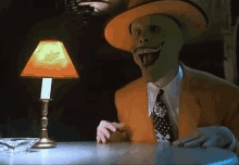 The Mask Jaw Drop GIF - The Mask Jaw Drop Weird Face GIFs