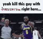 Kill This Guy With Hammers Lebron James GIF - Kill This Guy With Hammers Lebron James Support GIFs