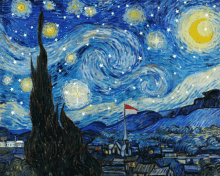 Van Gogh Starry Night GIF - Van Gogh Starry Night Indonesiaan GIFs
