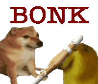 Bonk Doge Sticker - Bonk Doge Stickers