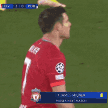 James Milner Redfox9 GIF - James Milner Redfox9 Liverpool Fc GIFs