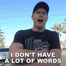 I Dont Have A Lot Of Words Tommy G Mcgee GIF - I Dont Have A Lot Of Words Tommy G Mcgee Tommy G GIFs