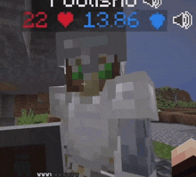 a screenshot of a video game with the name foolishg on the top