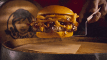 wendys bourbon bacon cheeseburger fast food burger