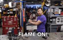 Flame On Fiery Sword GIF - Flame On Fiery Sword Fire Sword GIFs