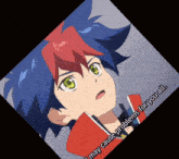 a picture of a boy with the words " i may cause problems for you all " next to him