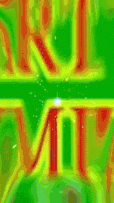 a green background with the words art mills on it