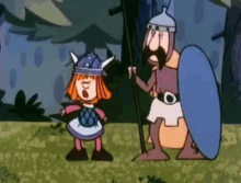 Viking Cartoon GIF