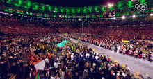 olympic flame brasil rio de jainero2016 parade athletes parade