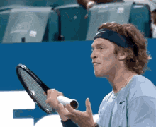 andrey rublev angry tennis atp