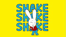 simon simon super rabbit simon superlapin shake dance