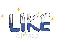 Like Aliyas Sticker - Like Aliyas Stickers