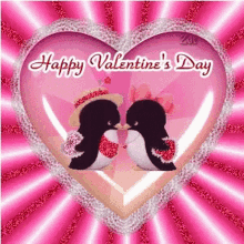 Valentines Day Kiss GIF - Valentines Day Kiss Penguin GIFs