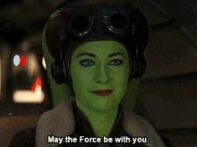 Hera Syndulla May The Force Be With You GIF - Hera Syndulla May The Force Be With You Mary Elizabeth Winstead GIFs