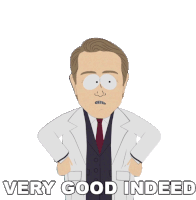 Very Good Indeed Expert Sticker - Very Good Indeed Expert South Park Stickers