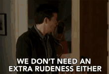 We Dont Need An Extra Rudeness Jason Bateman GIF - We Dont Need An Extra Rudeness Extra Rude Jason Bateman GIFs