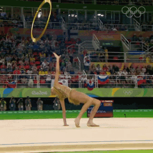 Hoop Performance Yana Kudryavtseva GIF - Hoop Performance Yana Kudryavtseva Olympics GIFs