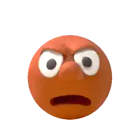 a cartoon face with lightning bolts coming out of it