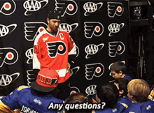 claude giroux any questions do you have any questions philadelphia flyers nhl