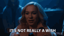 Its Not Really A Wish Enid Sinclair GIF - Its Not Really A Wish Enid Sinclair Wednesday GIFs