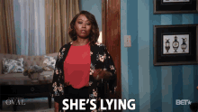 Shes Lying Liar GIF - Shes Lying Liar Not Telling The Truth GIFs