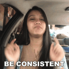 Be Consistent Grace Corales GIF - Be Consistent Grace Corales Panatilihin GIFs