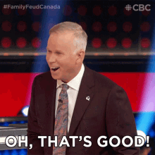 Oh Thats Good Family Feud Canada GIF - Oh Thats Good Family Feud Canada Good One GIFs