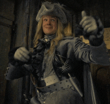 Thumbs Up Right On GIF - Thumbs Up Right On The Completely Made Up Adventures Of Dick Turpin GIFs