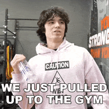 We Just Pulled Up To The Gym Lofe GIF - We Just Pulled Up To The Gym Lofe We Just Arrived At The Gym GIFs