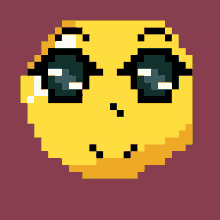 Anime Emoji Pixel Art GIF