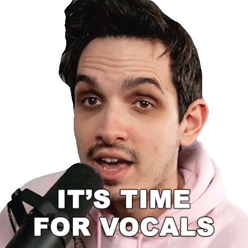 Its Time For Vocals Nik Popovic Sticker - Its Time For Vocals Nik Popovic Nik Nocturnal Stickers