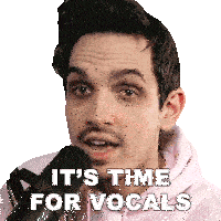 Its Time For Vocals Nik Popovic Sticker - Its Time For Vocals Nik Popovic Nik Nocturnal Stickers
