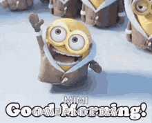 Good Morning Minion GIF - Good Morning Minion Despicable Me GIFs