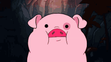 Blink GIF - Gravity Falls Pig Stare GIFs