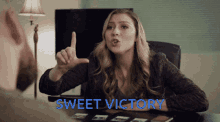 Katie Wilson Sweet Victory GIF - Katie Wilson Sweet Victory Loser GIFs