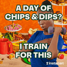 Training Chips And Dip GIF