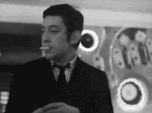 Serge Gainsbourg GIF - Serge Gainsbourg Smoking Staring GIFs