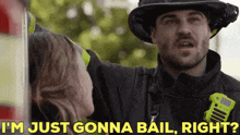 Station 19 Jack Gibson GIF - Station 19 Jack Gibson Im Just Gonna Bail Right GIFs