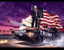 Donald Trump Tank GIF - Donald Trump Trump Tank GIFs
