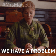 We Have A Problem Subway Women GIF - We Have A Problem Subway Women The Marvelous Mrs Maisel GIFs