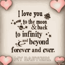 Love You To The Moon I Love You GIF