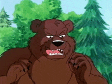 Surprise Bear GIF - Surprise Bear Spunky'S Camping Adventure GIFs