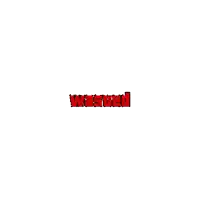 the word wasted is in red on a white background .