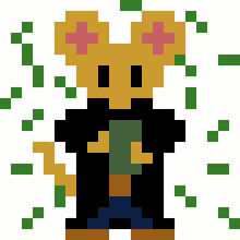 pixelated mouse