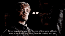 Game Of Thrones Never Forget GIF - Game Of Thrones Never Forget Tyrion Lannister GIFs