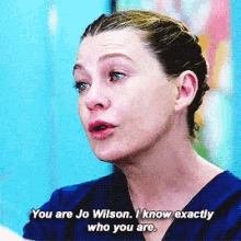Greys Anatomy Mer Jo GIF - Greys Anatomy Mer Jo I Know Exactly Who You Are GIFs