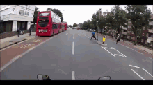pedestrian motorcycle british close call
